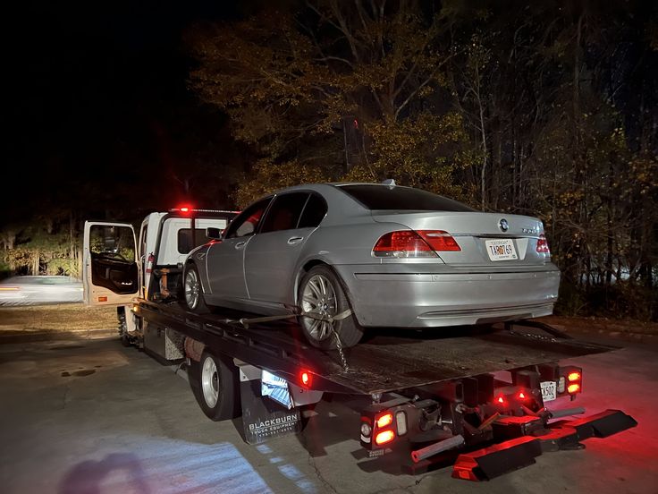 hydraulic flatbed car transport